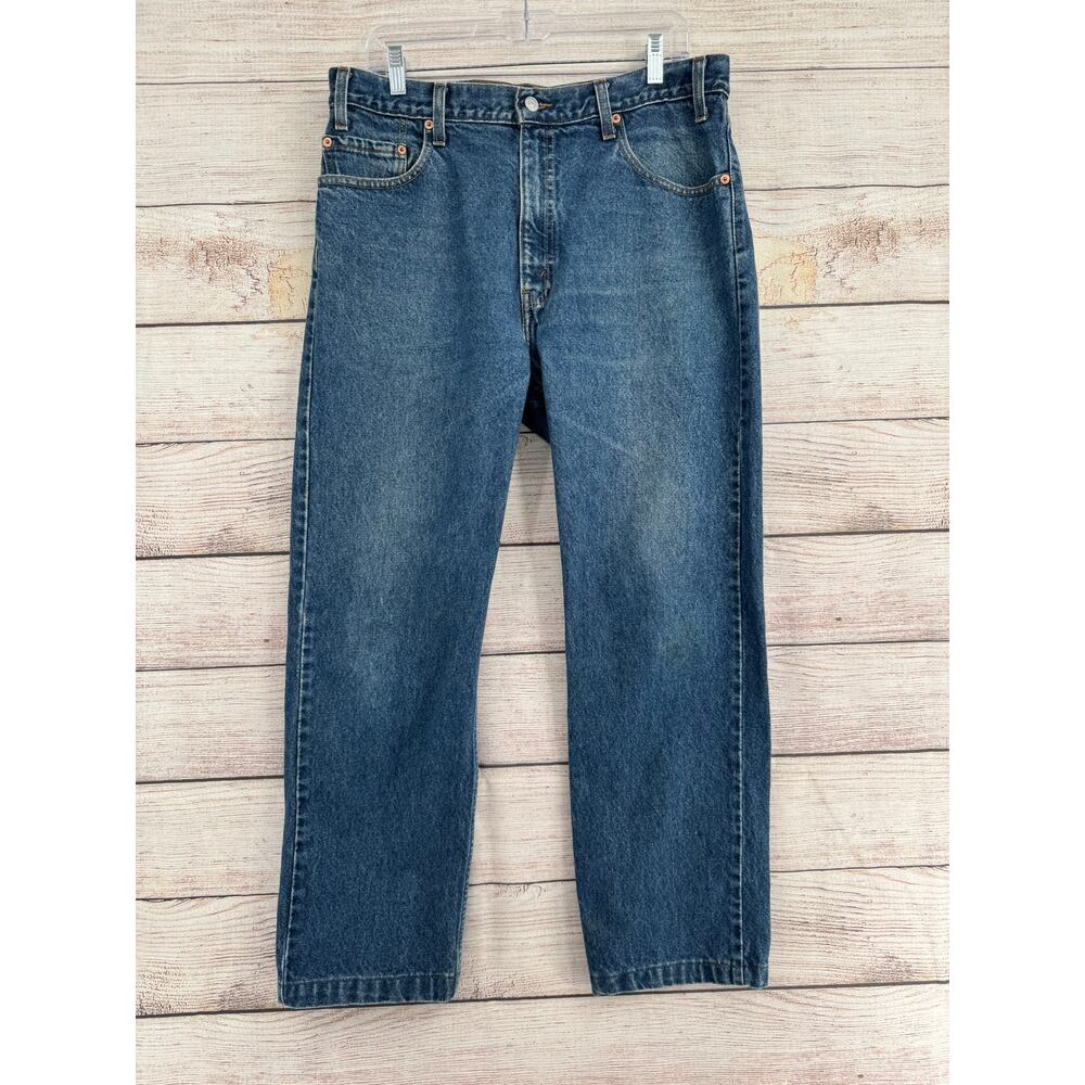 Copied - Vintage 90's Levi's 505 Regular Fit Straight Leg‎ Jeans Mens 36x32 Blue